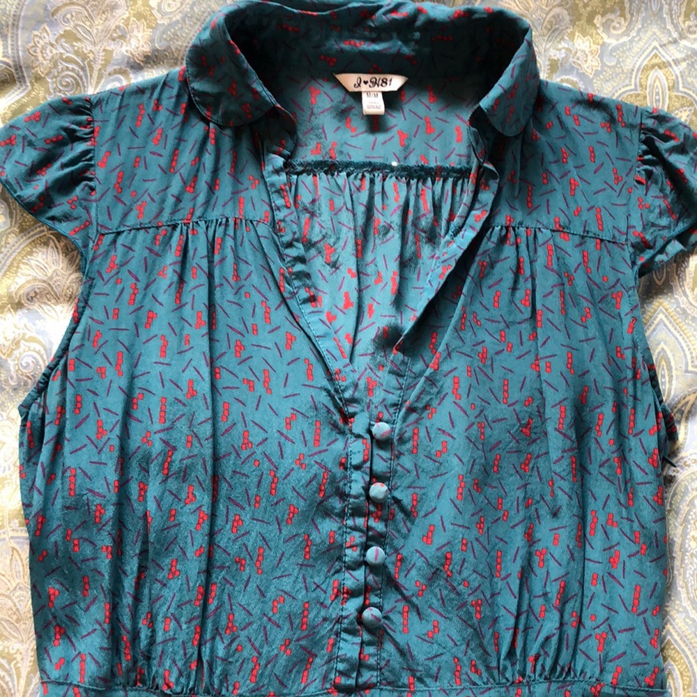 Silk 40’s style dress